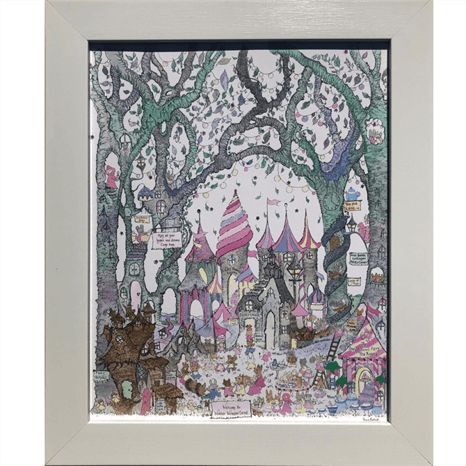 The Porch Fairies Winter Wonderland Print